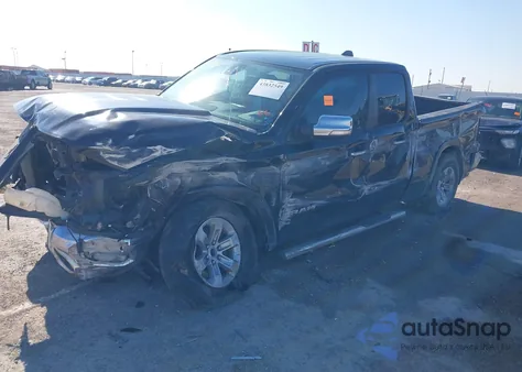 2020 Ram 1500 Laramie 4X2 6'4 Box из США, поврежденный, VIN 1C6RREDT2LN320479